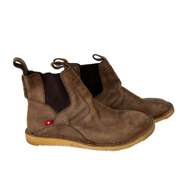 Huckberry Oliberté Mudiko Chelsea Boots in Antique Brown Leather Size 41 / 9 - Picture 1 of 13